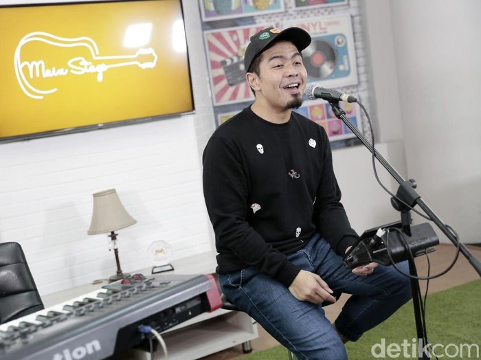 Bams saat datang ke kantor detikcom.