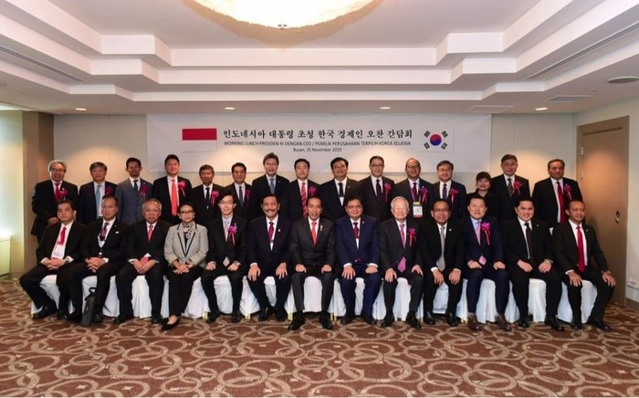 Jababeka Hadiri Lunch Meeting 10 CEO Bersama Jokowi di Korsel