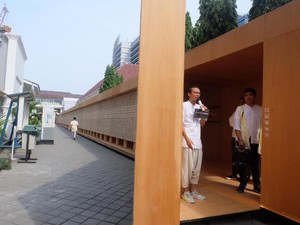 Unik! Galeri Nasional Indonesia Diubah di Pameran Arsitektur andramatin