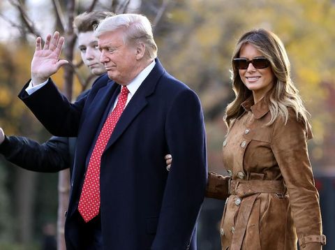 Melania Trump Tidur di Lantai Terpisah dengan Donald Trump di Gedung Putih