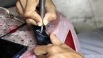 Pisau Krakatau dari Cimahi Diminati Kolektor AS & Italia