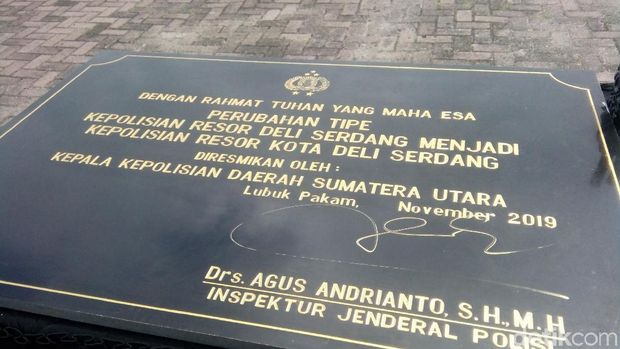 Kapolda Sumut Kukuhkan Polres Deli Serdang Jadi Polresta