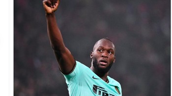 Gol semalam adalah ke 250 buat Lukaku dalam 513 pertandingan. Foto: Twitter