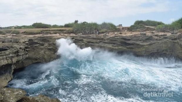 Objek wisata di Nusa Lembongan.