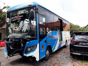 Sopir Trans Jogja yang Tabrak Pemotor hingga Tewas Baru Kerja 8 Bulan