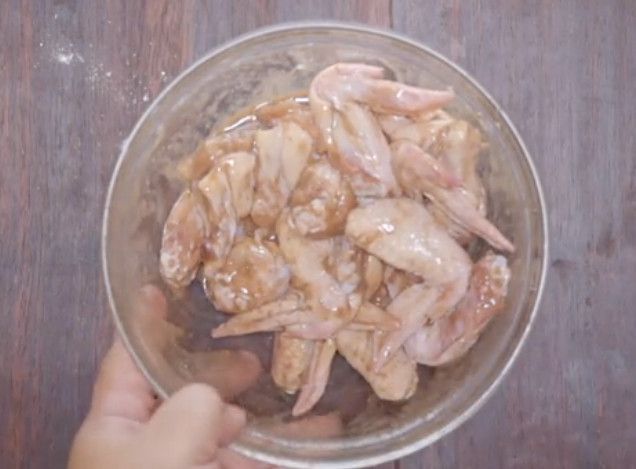 chicken wing sambal bajak