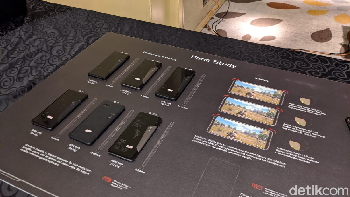 Proses evolusi cangkang belakang ROG Phone 2. Foto: Adi Fida Rahman/detikINET