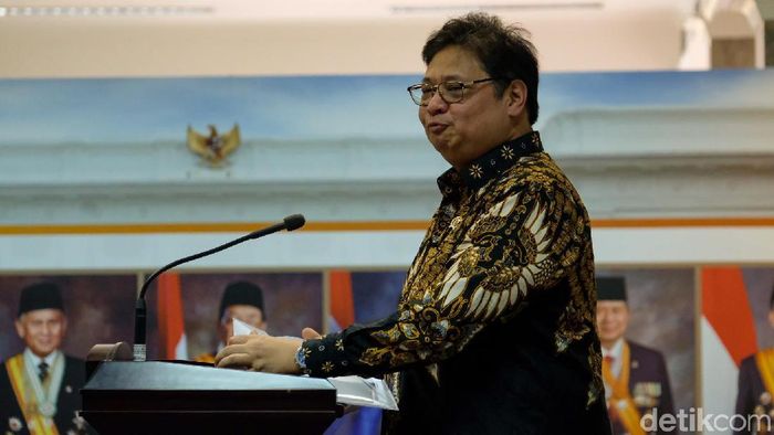 Foto: Menko Perekonomian Airlangga Hartarto (Dhika-detikcom) Foto: Menko Perekonomian Airlangga Hartarto (Dhika-detikcom)