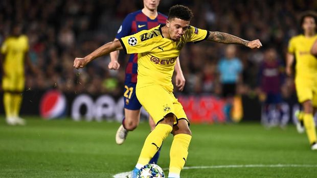 Jadon Sancho diminati MU, Chelsea, dan Real Madrid. (