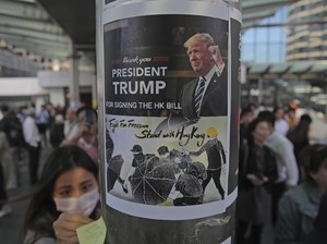AS Dukung Demonstran Hong Kong, China Balas dengan Jatuhkan Sanksi