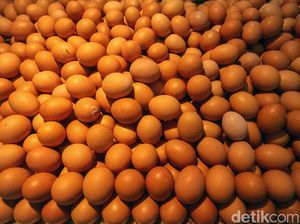 Harga Telur Naik Bikin Desember Inflasi 0,34%