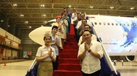 Untuk urusan kapasitas penumpang, Airbus A330-900neo kepunyaan Garuda Indonesia ini diatur untuk dapat menampung hingga 301 penumpang. Foto: Istimewa/Garuda Indonesia