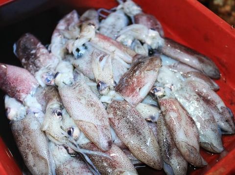 Delicious Cumi-Cumi masak lada hitam. squid cooked in black pepper, delicious and spicy