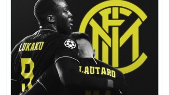 Lukaku dan Lautaro disebut salah satu duet striker terbaik saat ini. Foto: Twitter