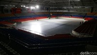 Begini kondisi venue angkat besi dan taekwondo di Rizal Memorial Complex, Filipina.