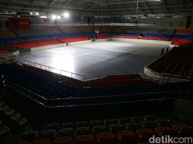 Melihat Persiapan Venue Angkat Besi dan Taekwondo