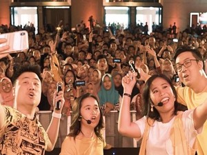 Dari Gritte Agatha sampai Christopher Devin Ramaikan YTFF Makassar