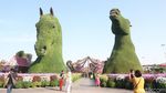 Foto: Taman Bunga Terbesar Dunia di Dubai