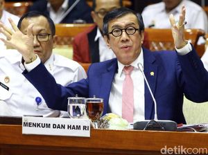 Heboh Puluhan TKA dari China di Kendari Diluruskan Yasonna Laoly