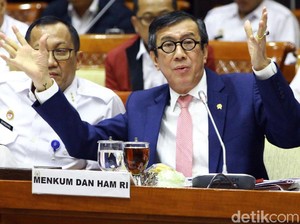 Yasonna Sebut RUU Hukum Acara Perdata Akomodasi Perkembangan Teknologi 4.0