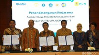 Penandatanganan kerja sama itu untuk meningkatkan kapasitas penelitian dan pengembangan (Litbang).