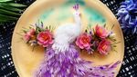 Bagai Lukisan! Jelly Ini Tampilkan Gambar Bunga hingga Burung Merak