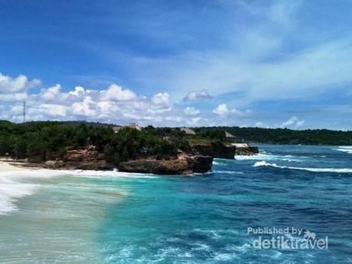 Objek wisata di Nusa Lembongan.