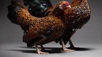 Dengan fotografer profesional, setiap foto-foto pasangan ayam ini membuat setiap orang betah memandang berbagai ayam yang lucu-lucu ini. Foto: Moreno Monti & Matteo Tranchellini