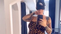 Semasa hamil, Amber memang jarang mengunggah foto-foto dirinya. Dok. Instagram/amberrose