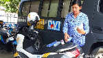 PNS Polres Brebes Ciptakan Ambulance Motor