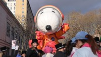 Macys Thanksgiving Day Parade ini diketahui mulai digelar pada tahun 1924 di Kota New York. Michael Loccisano/Getty Images.