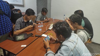 Di akhir sesi program, peserta pun berkesempatan mengikuti coaching clinic dengan para profesional. (Foto: detikINET/Virgina Maulita Putri)