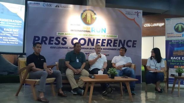 ITDC Incar Wisman Lewat Event Marathon di Nusa Dua