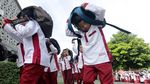 Ribuan Siswa Sekolah di Aceh Ikuti Simulasi Evakuasi Bencana