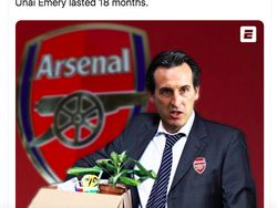 Meme Unai Emery Dipecat Arsenal Bikin Ozil Bahagia