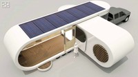 Soal bahan material, Caravan ini dibangun dengan menggunakan karbon fiber. Foto: Pool (Autoevolution)
