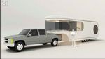 Mobil Caravan Berdesain seperti USB