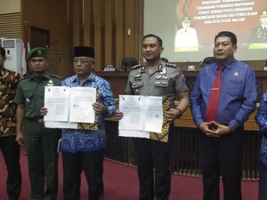 Cegah Korupsi, Pemkab dan Polres Malang Sepakat Kawal Anggaran Daerah