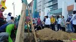Risma Tanam 1.000 Pohon Tabebuya di Gelora Bung Tomo