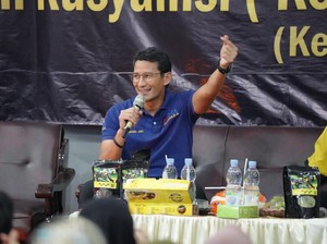 Assalamualaikum dan Ucapan Selamat Natal ala Sandiaga Uno