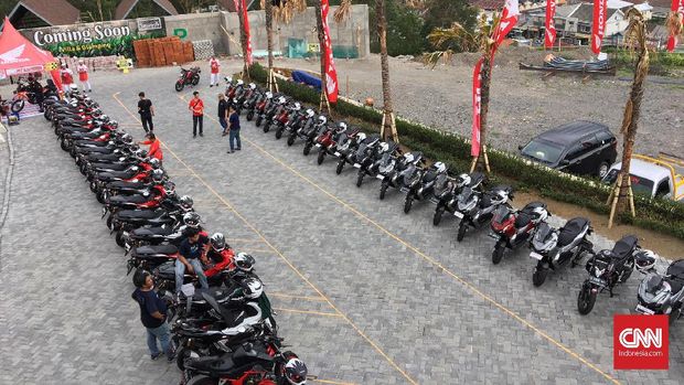 Honda Bikers Day (HBD) yang digelar PT Astra Honda Motor (AHM) di Ambarawa, Jawa Tengah.