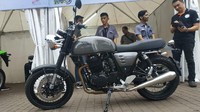 Para pengunjung juga dapat mencoba Cleveland Ace 400 Scrambler untuk test ride di IIMS Motobike Expo 2019. Foto: Ridwan Arifin