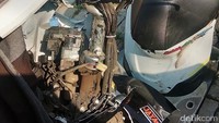 Motor yang terlibat kecelakaan adalah Honda Scoopy B-6244-WRW. Saat ini pengendara motor tersebut masih dicari polisi. Istimewa.