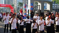 Selain itu, acara dilanjutkan dengan penampilan musik dan menari. Istimewa/Kemensos.