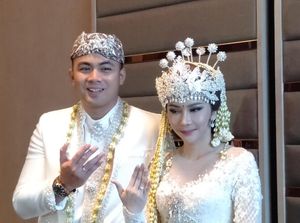 Terus Dicibir Usai Nikah, Guntur Triyoga dan Istri Santai