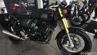 Cleveland 400 Ace Cafe Racer sudah lebih dulu meluncur di event BCA Expo pada Oktober lalu. Foto: Rifkianto Nugroho