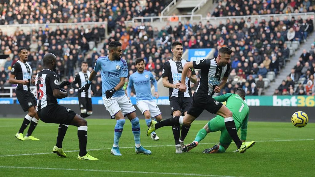 Manchester City akan menjamu Newcastle United di pekan ke-34 Liga Inggris, Kamis (9/7/2020) dini hari WIB. (Foto: Stu Forster/Getty Images)