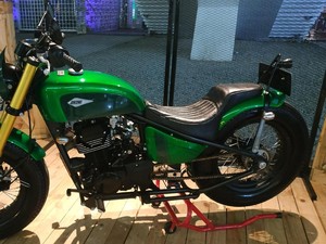 Motor Custom Milik Jokowi Mejeng di IIMS Motobike Expo