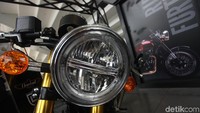 Klasik namun modern, versi Scrambler dan Cafe Racer sudah dibekali Lampu Bulat LED Headlight Foto: Rifkianto Nugroho