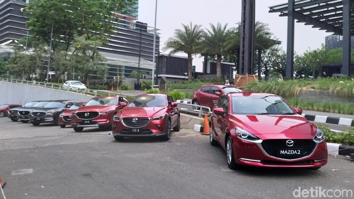 Mazda CX-8 test drive di Jakarta